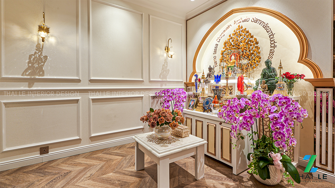 Thi công nội thất căn hộ H17.05 The Peak Q7 - 220M2